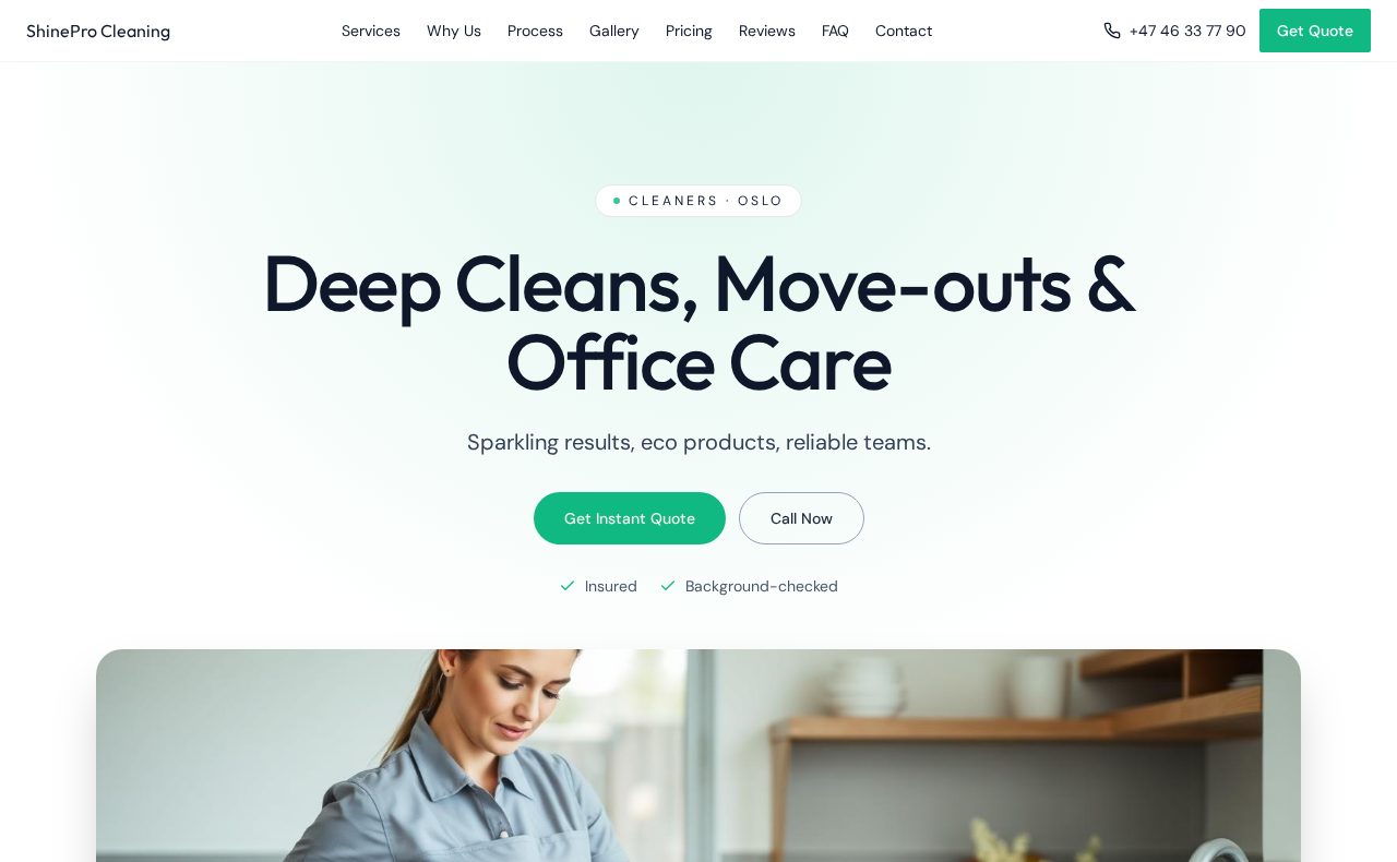 Cleaner website built by IndustrySites Pro